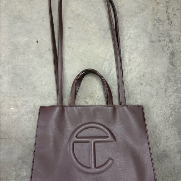 Telfar Women's Tote in Chocolate Brown - Picture 1 of 11